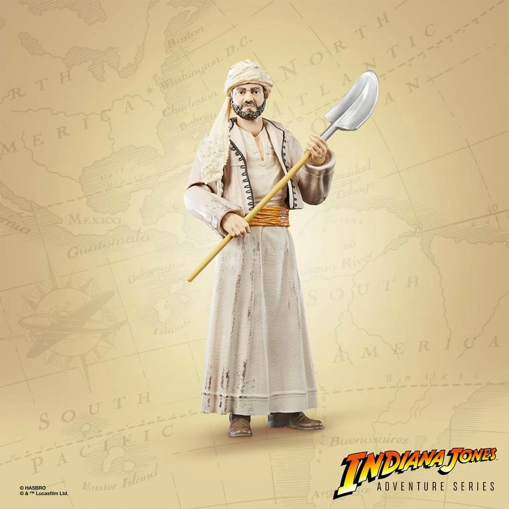 商品Hasbro|Hasbro Indiana Jones Adventure Series Sallah Action Figure,价格¥209,第5张图片详细描述