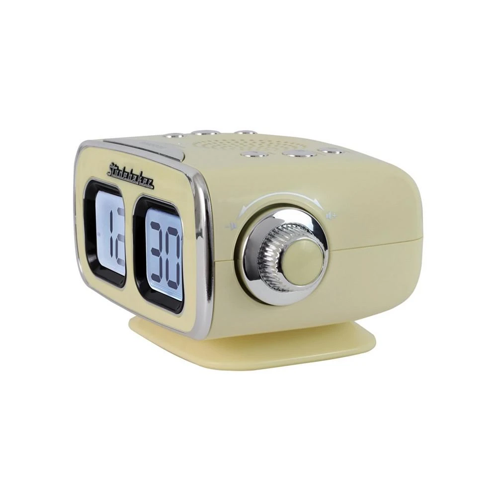 商品Studebaker|SB3500CR Roommate Retro Digital Bluetooth AM/FM Clock Radio,价格¥374,第3张图片详细描述