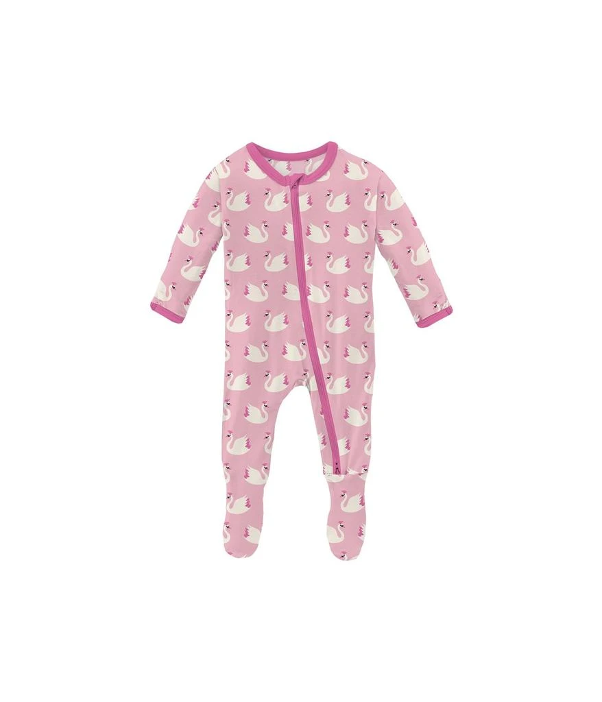 商品KicKee Pants|Print Footie with Two-Way Zipper (Infant),价格¥274,第1张图片