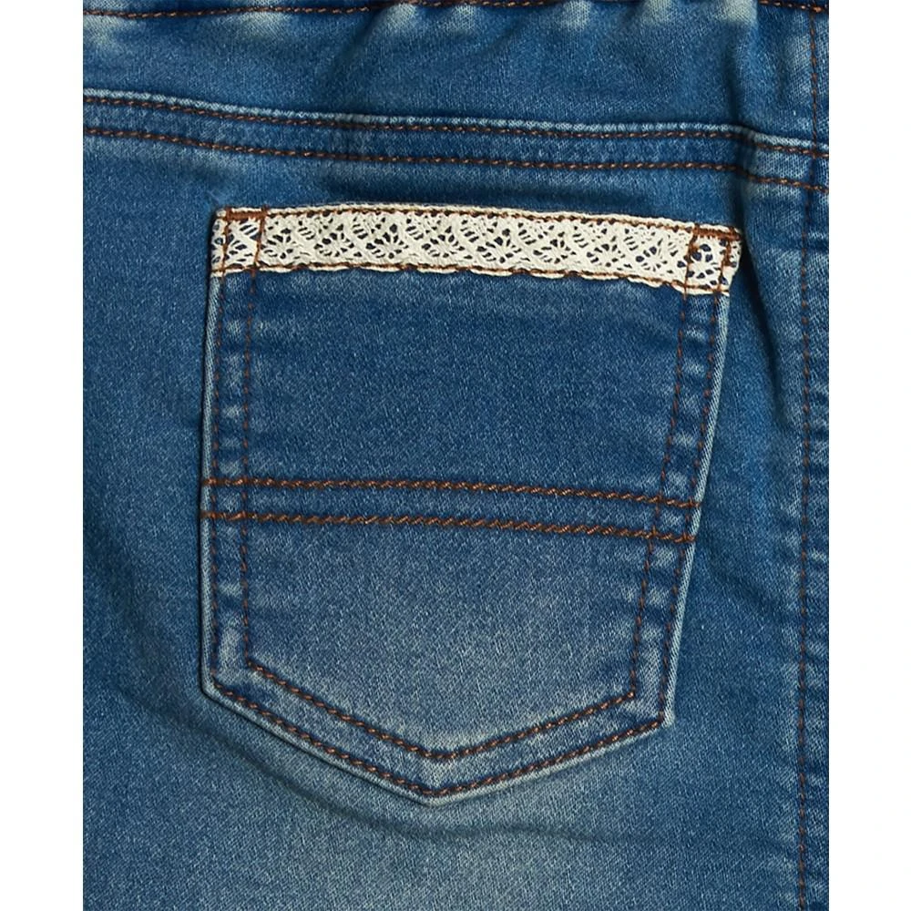 商品Epic Threads|Little Girls Roll Cuff Denim Shorts, Created For Macy's,价格¥97,第3张图片详细描述