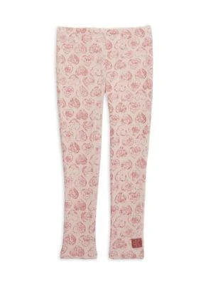 商品Calvin Klein|​Little Girl’s 2-Piece Logo Sweatshirt & Leggings Set,价格¥230,第3张图片详细描述