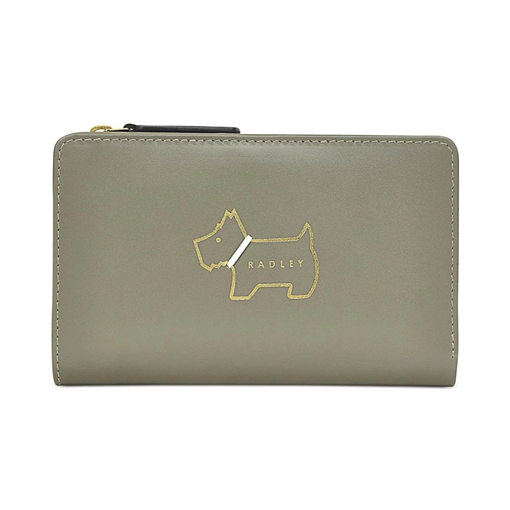 商品Radley|Women's Heritage Dog Outline Mini Flap Over Wallet,价格¥394,第1张图片