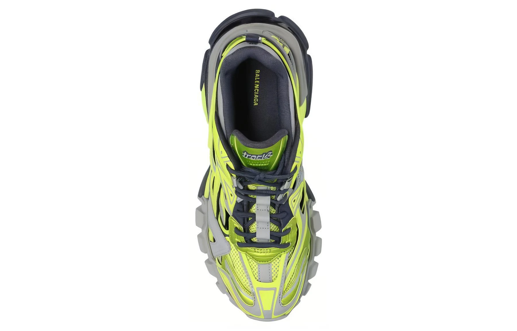 商品[国内直发] Balenciaga|巴黎世家 Track 2.0 网布 舒适 低帮 老爹鞋 男款 黄色,价格¥7958,第6张图片详细描述