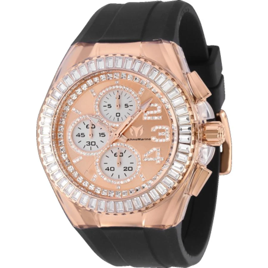 商品TechnoMarine|Cruise Chronograph Quartz Rose Dial Men's Watch TM-121019,价格¥740,第1张图片