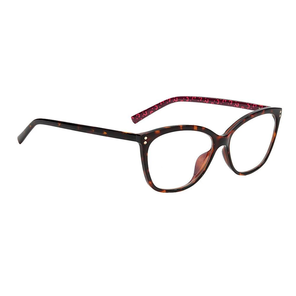 商品Kate Spade|KS Milena 086 2.50 Womens Cat-Eye Reading Glasses 55mm,价格¥220,第3张图片详细描述