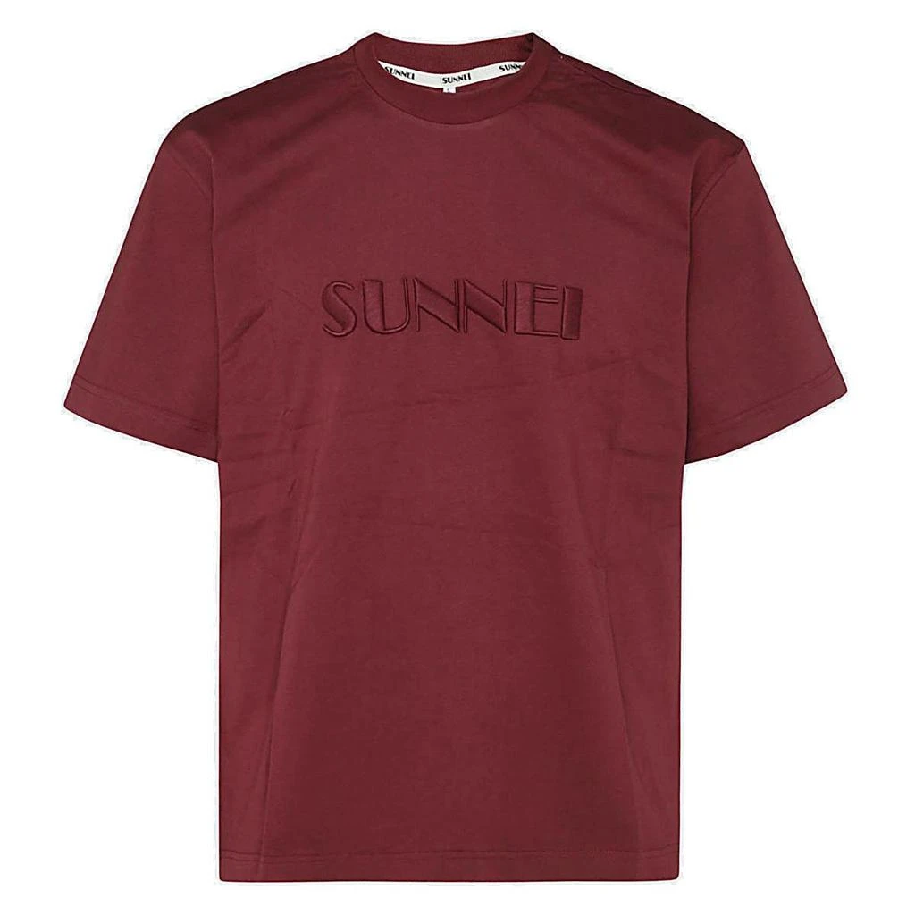 商品SUNNEI|Sunnei Logo Embroidered Crewneck T-Shirt,价格¥932,第1张图片