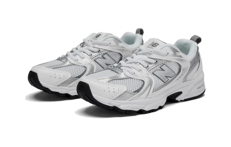 商品[国内直发] New Balance|[预售3天]NB 530 舒适日常 防滑减震耐磨 低帮 儿童休闲鞋 灰白 中小童,价格¥431,第7张图片详细描述