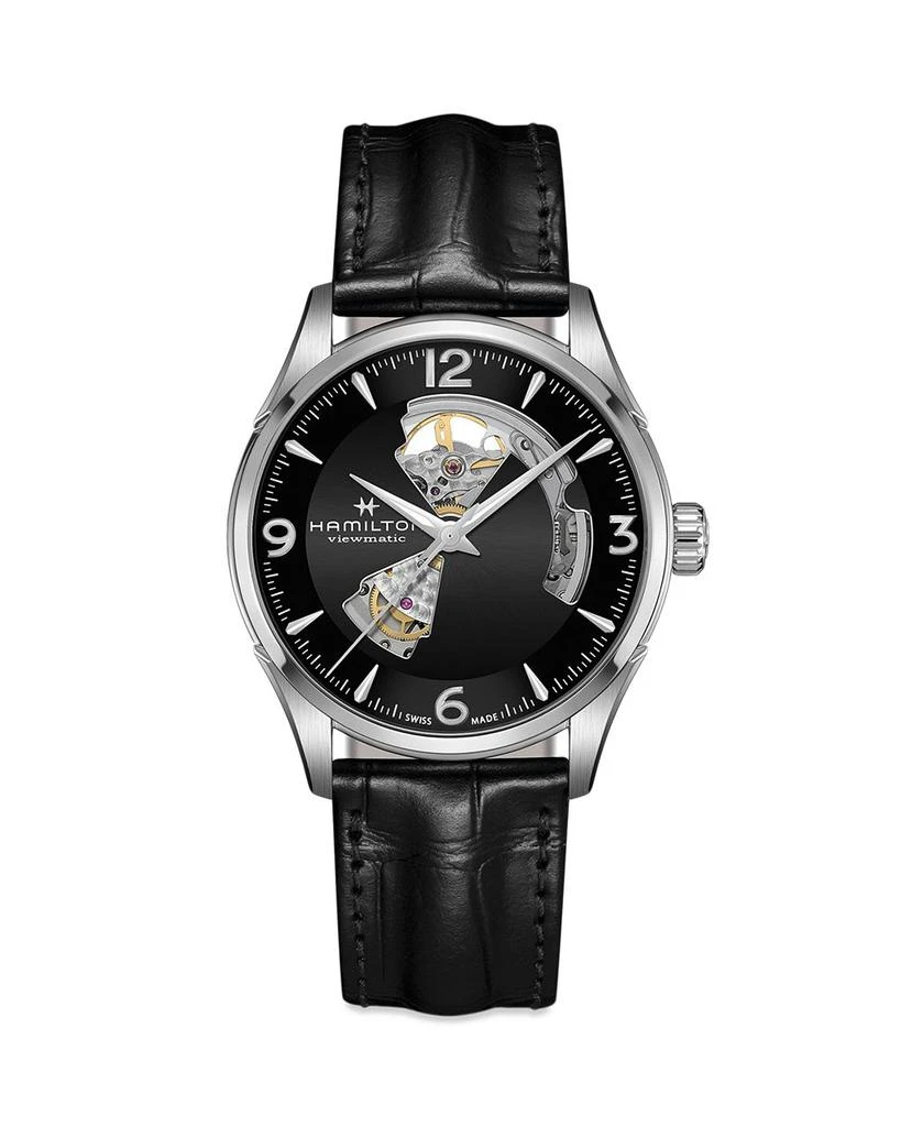 商品Hamilton|Jazzmaster Open Heart Watch, 42mm,价格¥8087,第1张图片