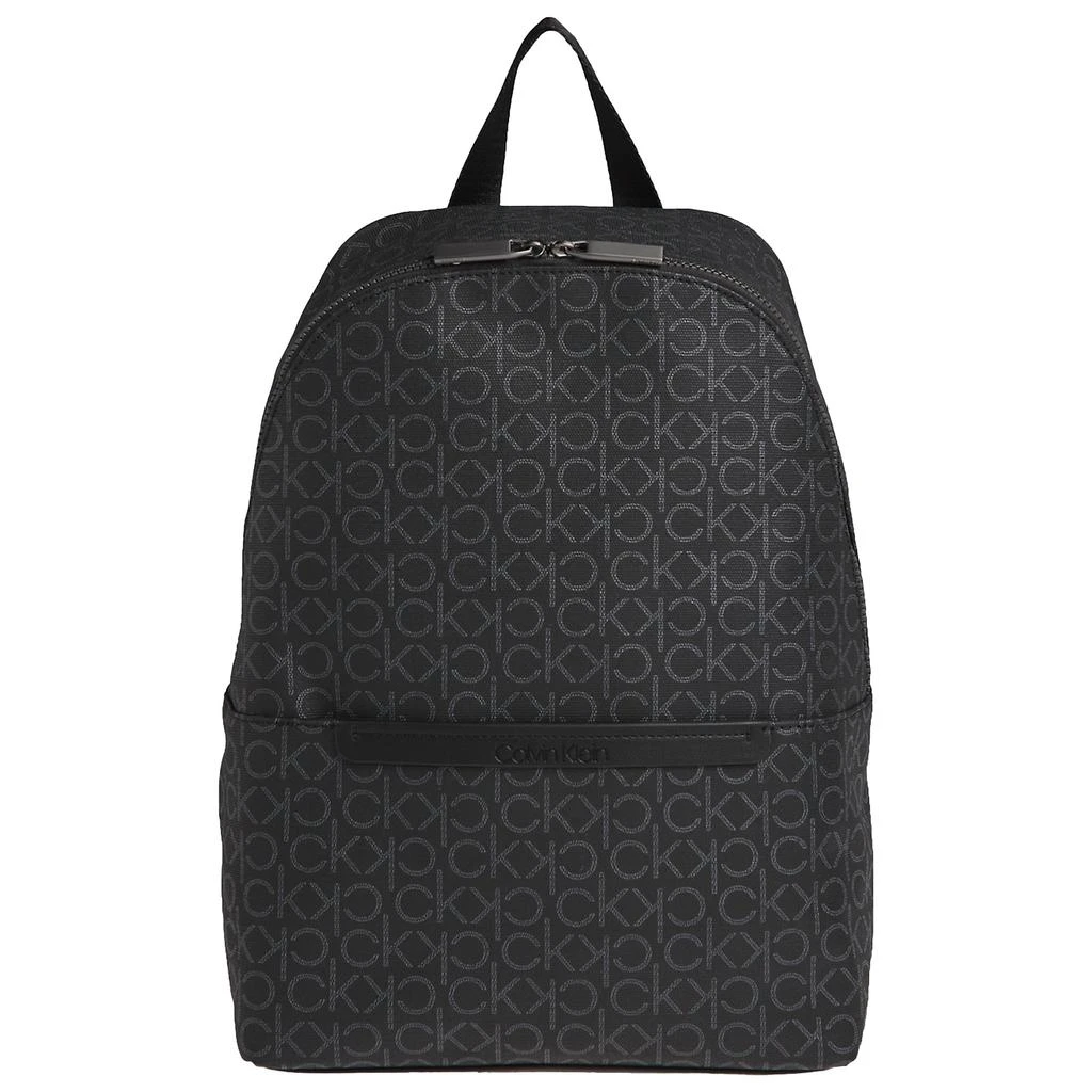 商品Calvin Klein|Calvin Klein Mono Round Backpack - Black,价格¥1251,第1张图片