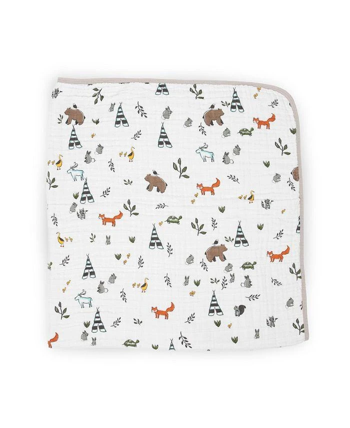 商品Little Unicorn|Unisex Cotton Muslin Original Quilt - Baby,价格¥454,第5张图片详细描述