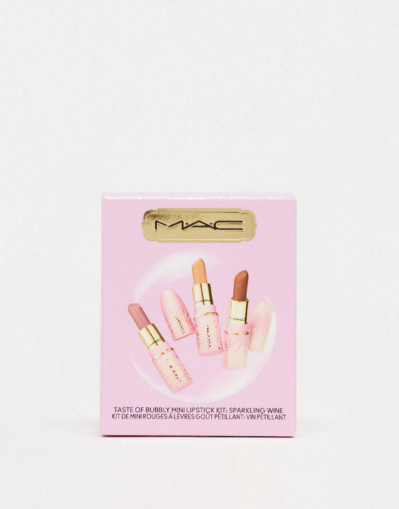 MAC Taste Of Bubbly Mini Lipstick Gift Set -  Nude Sparkling Wine (save 29%)商品第1张图片规格展示