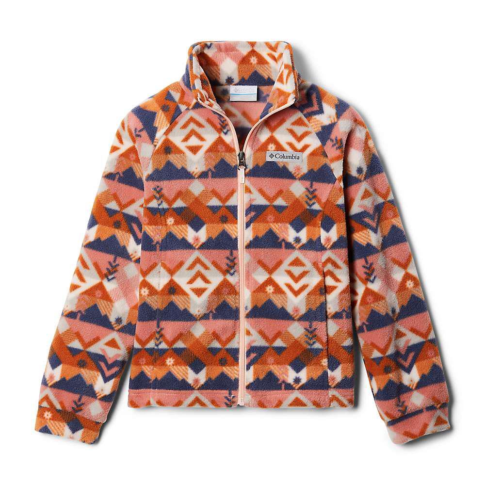 商品Columbia|Girls' Benton Springs II Printed Fleece Jacket,价格¥259,第1张图片