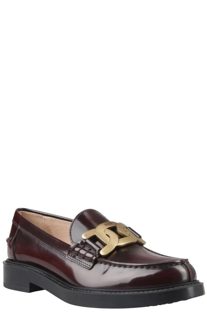 商品Tod's|Tod's Chain-Linked Loafers,价格¥3038,第2张图片详细描述