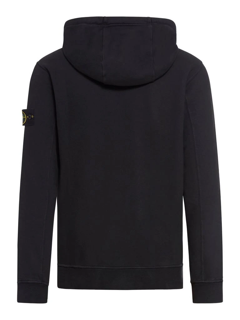 商品Stone Island|Stone Island Logo Patch Zip-Up Hoodie,价格¥2045,第2张图片详细描述