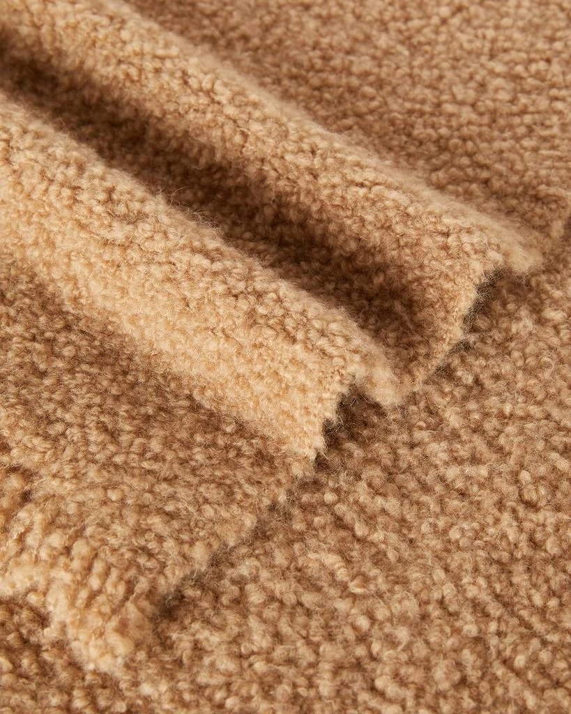 商品Loro Piana|Sciarpina Fluffy Boucle Blanket Scarf,价格¥12116,第4张图片详细描述