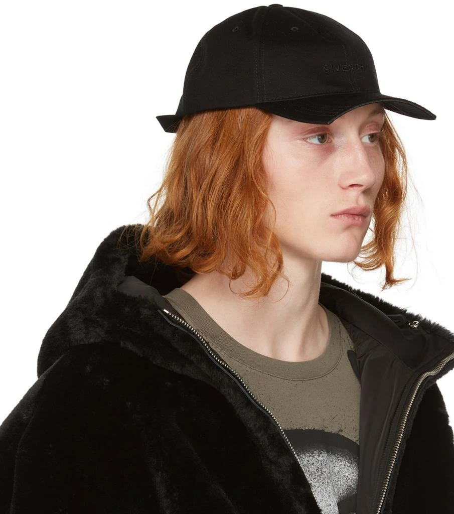 商品Givenchy|Black Chopped Cap,价格¥1251,第2张图片详细描述