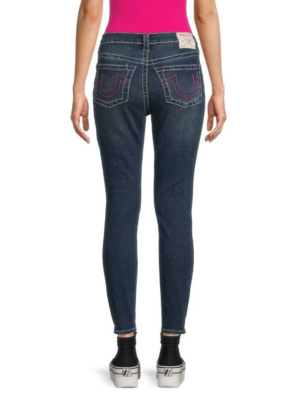 商品True Religion|Hallie High Rise Skinny Jeans,价格¥281,第2张图片详细描述