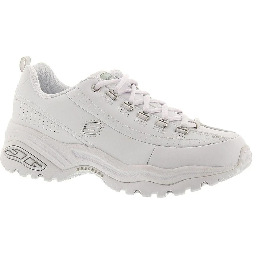 商品SKECHERS|Skechers Womens Premium Leather Gym Walking Shoes,价格¥321,第1张图片