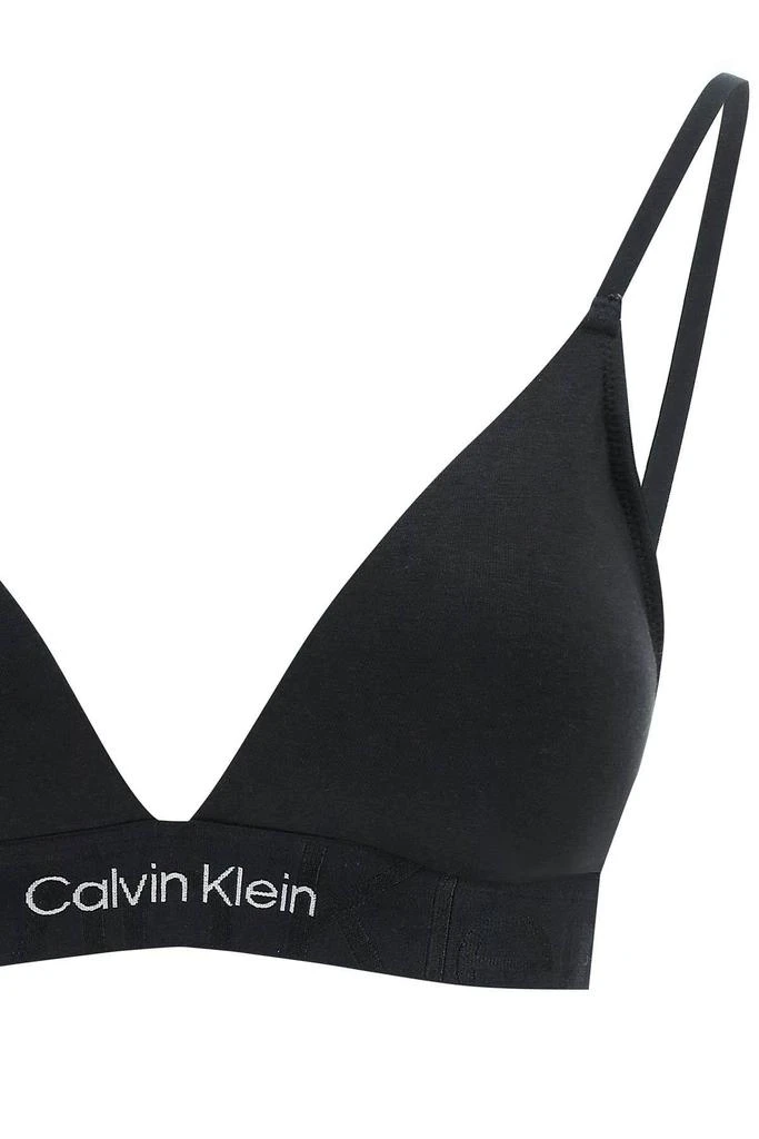 商品Calvin Klein|EMBOSSED ICON TRIANGLE BRA,价格¥124,第3张图片详细描述