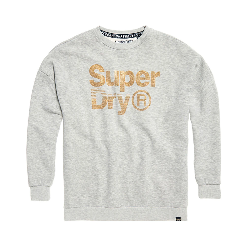 商品[国内直发] Superdry|SUPERDRY 灰色女士卫衣/帽衫 G20173XQ-RV5,价格¥140,第1张图片