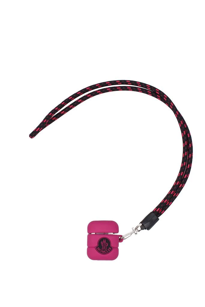 商品Moncler|Gift ideas airpods case Silicone Fuchsia,价格¥779,第1张图片