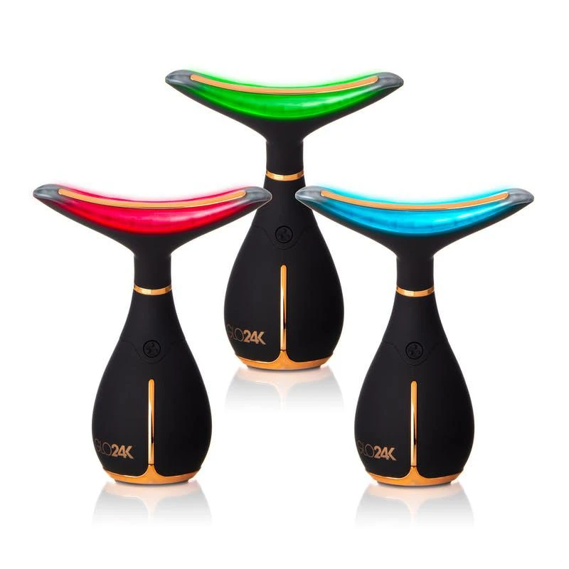 商品GLO24K|Skin Rejuvenation Beauty Device for Face and Neck,价格¥676,第1张图片