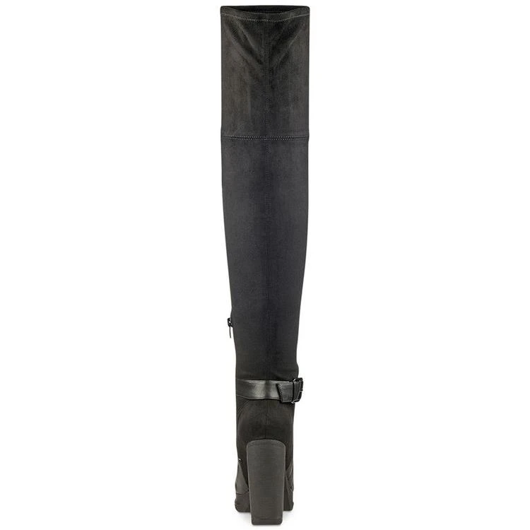 商品GUESS|Women's Sleek Over-The-Knee Lug Boots,价格¥596,第3张图片详细描述