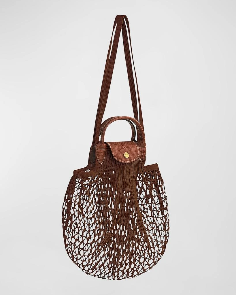 商品Longchamp|Le Pliage Filet Knit Shoulder Bag,价格¥870,第2张图片详细描述