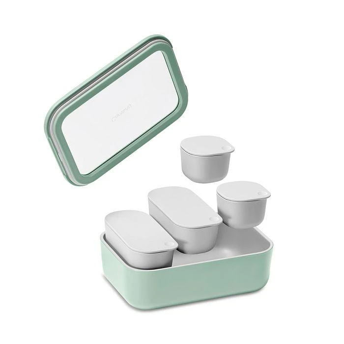 14-Piece Ceramic Coated Glass Food Storage Set 商品