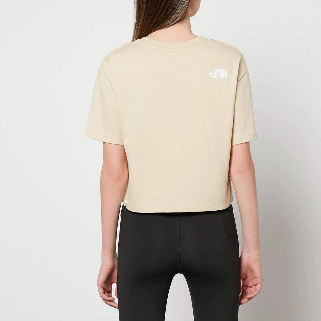 商品The North Face|The North Face Women's Heritage S/S Recycled Crop T-Shirt - Gravel,价格¥133,第2张图片详细描述