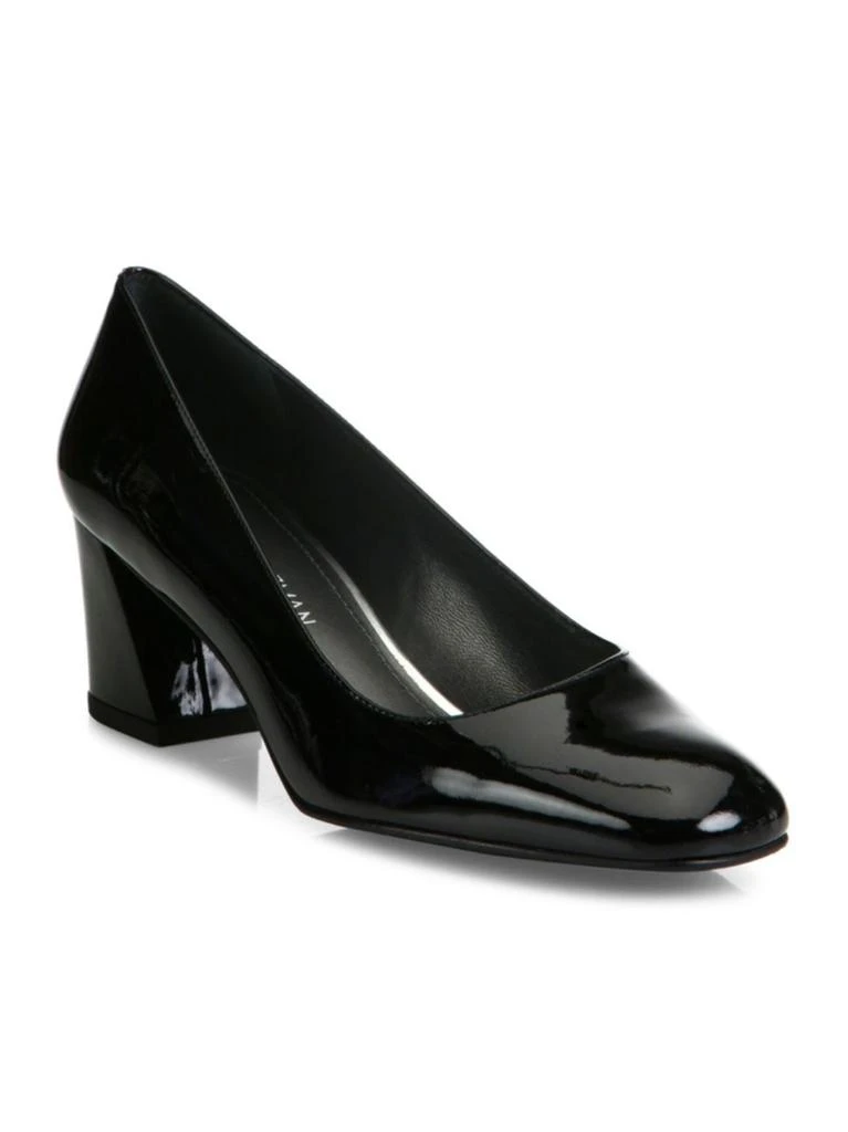 商品Stuart Weitzman|Marymid Leather Block Heel Pumps,价格¥1125,第2张图片详细描述