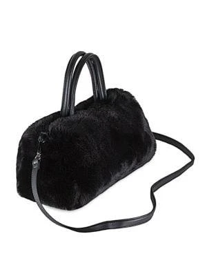 商品Luxe Faux Fur|Faux Fur Bowling Bag,价格¥450,第5张图片详细描述