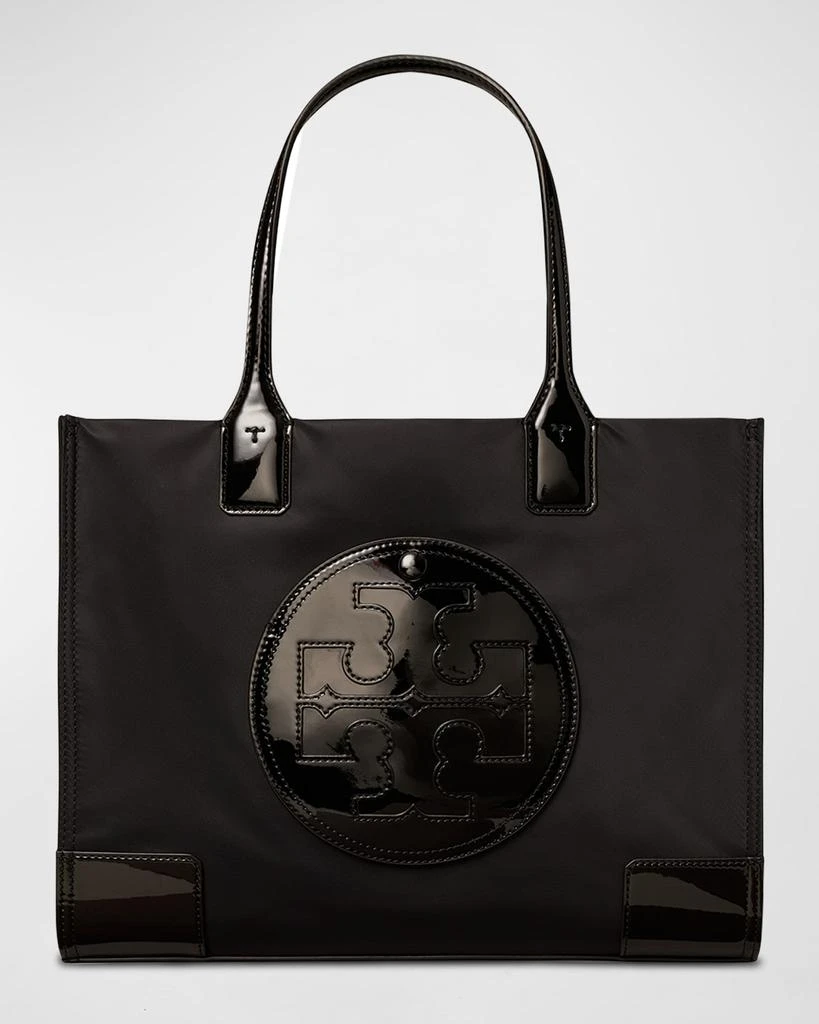 商品Tory Burch|Ella Mini Patent Recycled Nylon Tote Bag,价格¥1799,第1张图片