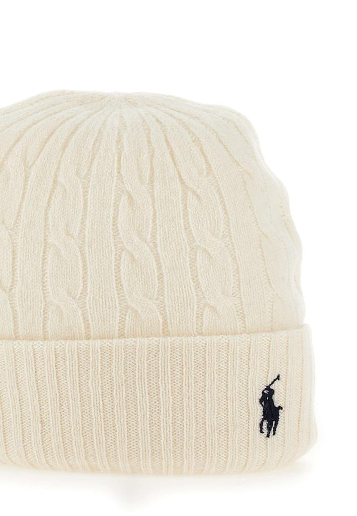 POLO RALPH LAUREN "Cable Cuff" wool and cashmere hat商品第2张图片规格展示