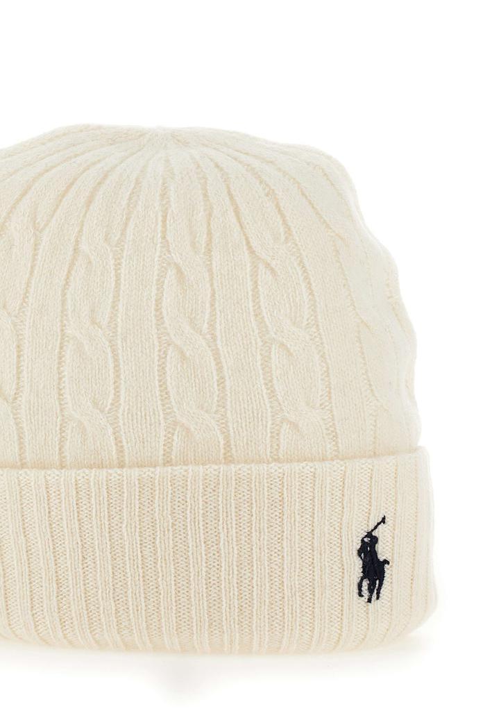 商品Ralph Lauren|POLO RALPH LAUREN "Cable Cuff" wool and cashmere hat,价格¥677,第4张图片详细描述
