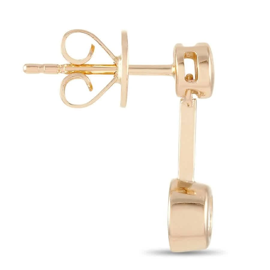商品LB Exclusive|14K Yellow Gold 0.25 ct Diamond Earrings,价格¥3780,第2张图片详细描述