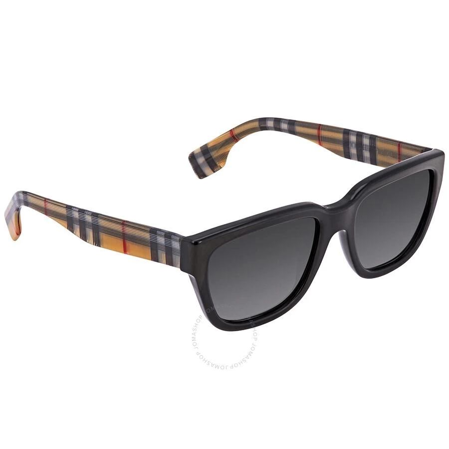 商品Burberry|Mammoth Grey Shaded Polarized Square Ladies Sunglasses BE4277 3757T3 54,价格¥1257,第1张图片