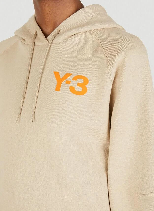 商品Y-3|Logo Hooded Sweatshirt in Khaki,价格¥662,第5张图片详细描述