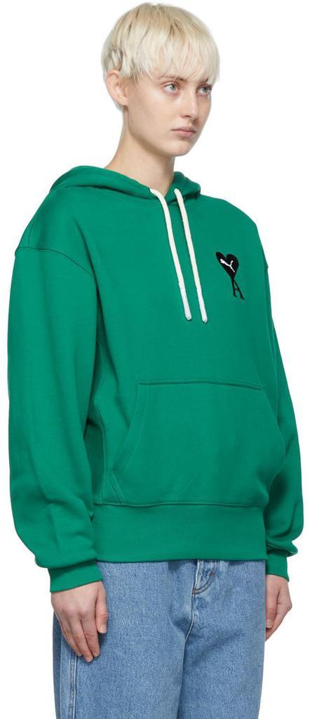 商品AMI|Green Puma Edition Cotton Hoodie,价格¥1372,第4张图片详细描述