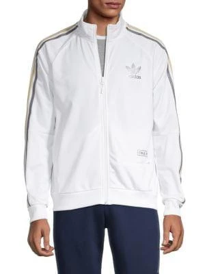 商品Adidas|Chile20 Logo Recycled Polyester Track Jacket,价格¥197,第1张图片