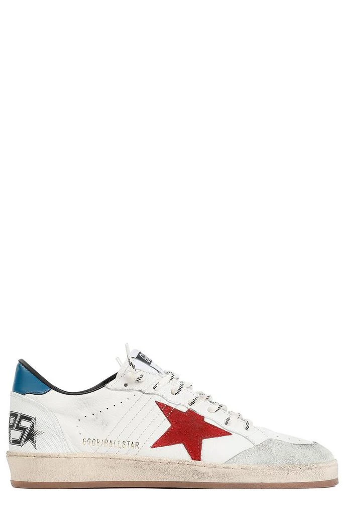 商品Golden Goose|Golden Goose Deluxe Brand Ball Star Lace-Up Sneakers,价格¥3364,第1张图片