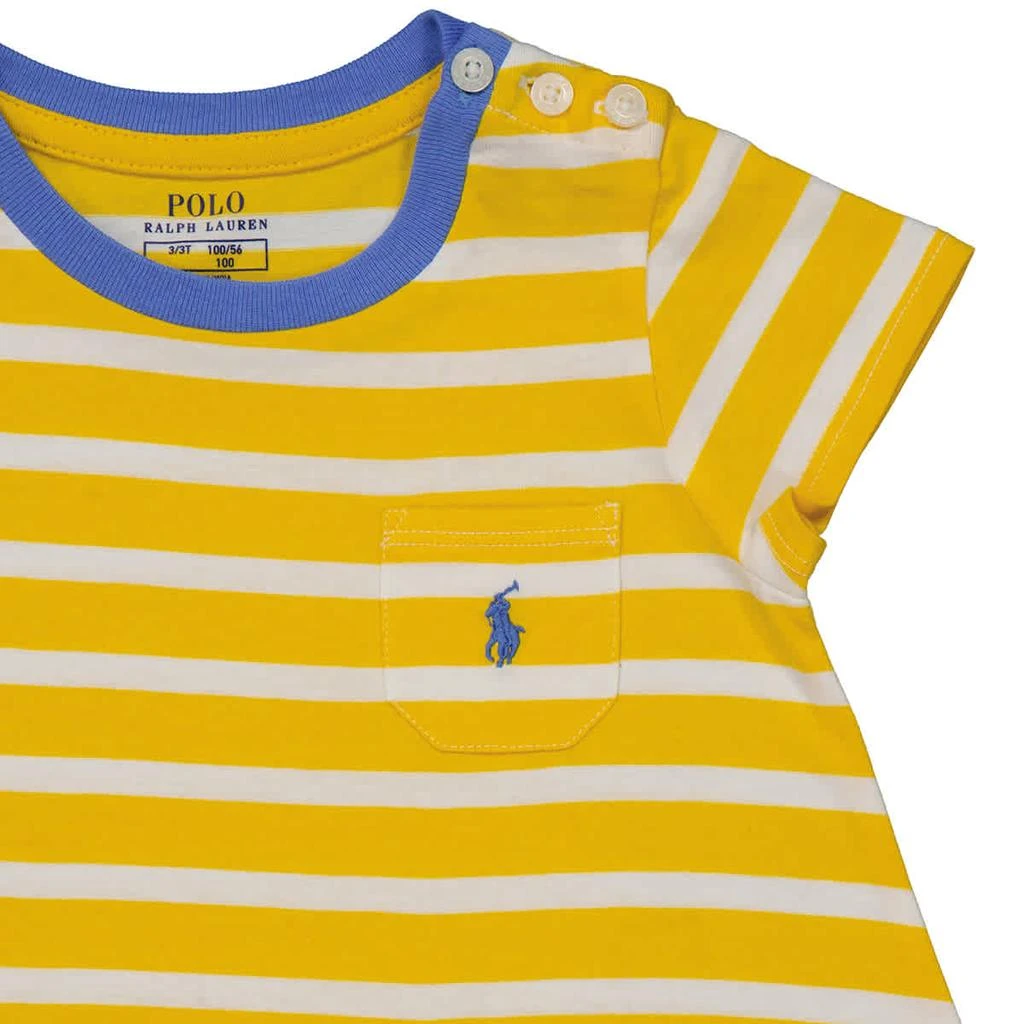 商品Ralph Lauren|Polo Ralph Lauren Girls Striped Cotton Shirt Dress, Size 4/4T,价格¥261,第3张图片详细描述