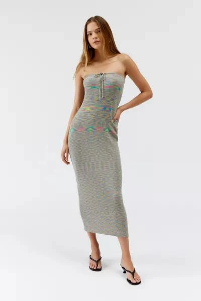 商品Urban Outfitters|UO Amelia Strapless Midi Dress,价格¥382,第4张图片详细描述