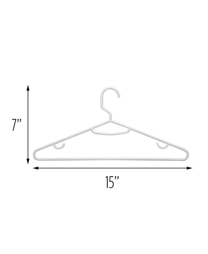 商品Honey Can Do|Hangers with Additional Hanging Hooks, Set of 60,价格¥427,第2张图片详细描述