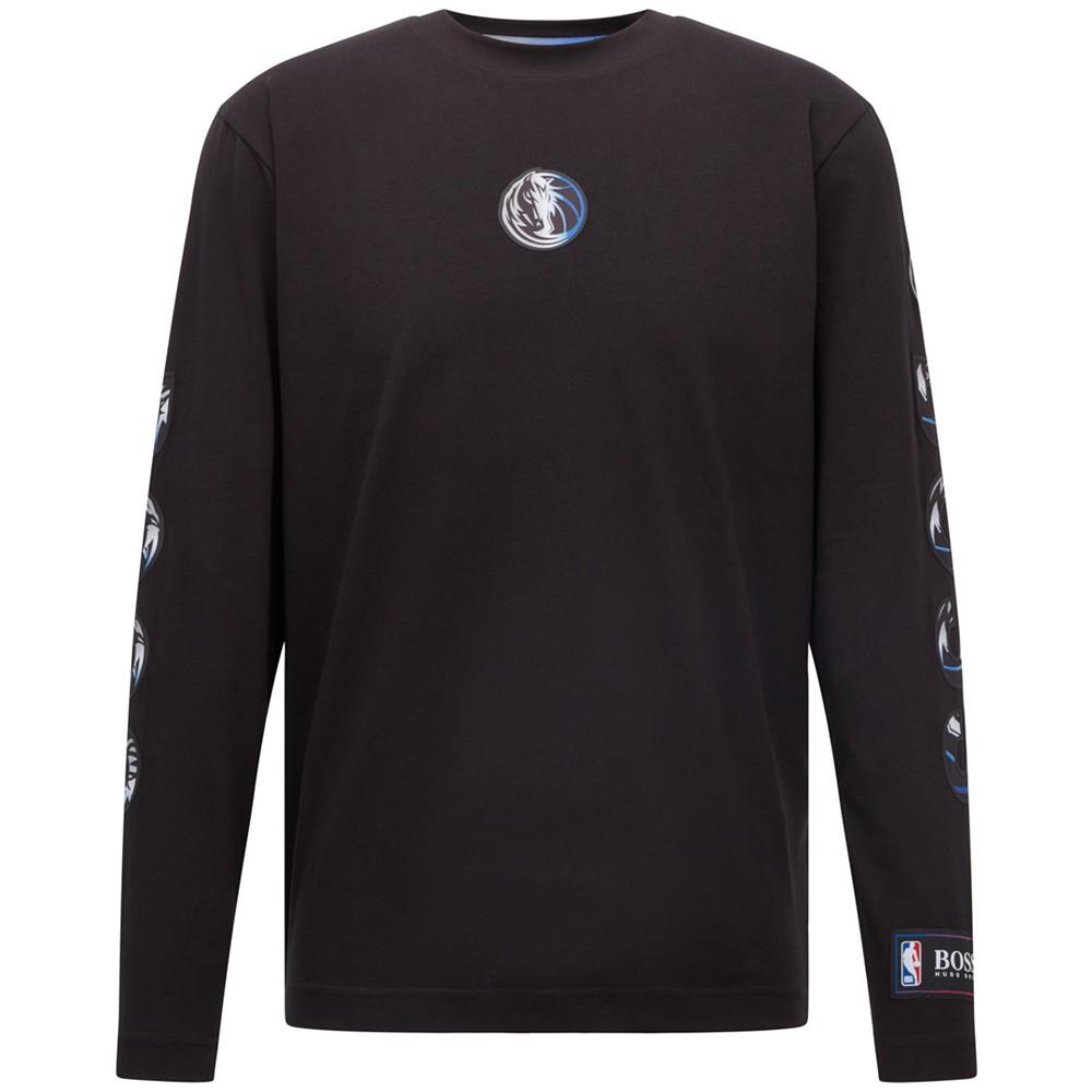 BOSS Men's NBA Dallas Mavericks Long-Sleeved Shirt商品第3张图片规格展示