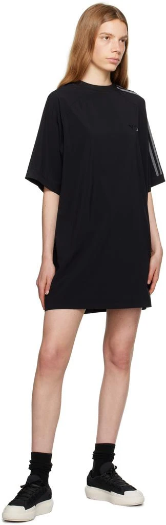 商品Y-3|Black 3-Stripes Minidress,价格¥1018,第4张图片详细描述