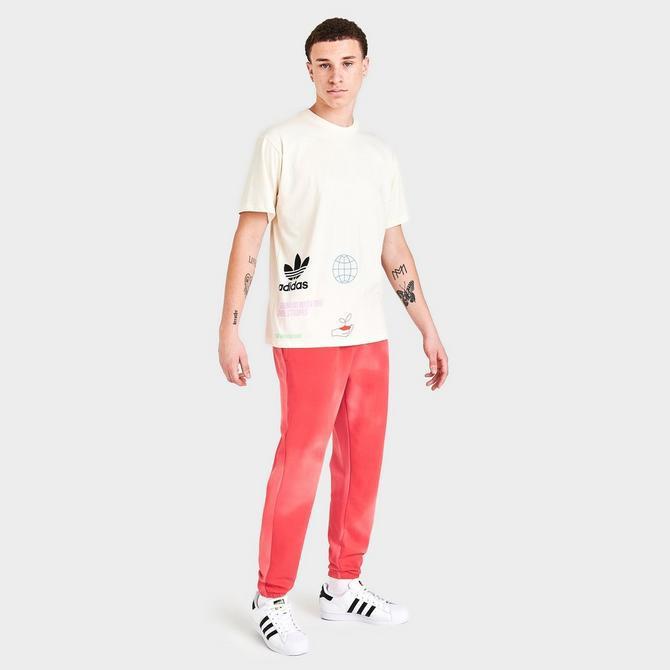 商品Adidas|Men's adidas Originals Made With Nature Graphic Print Short-Sleeve T-Shirt,价格¥259,第4张图片详细描述