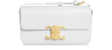 商品Celine|Triomphe Shoulder Bag In Shiny Calfskin,价格¥23220,第2张图片详细描述