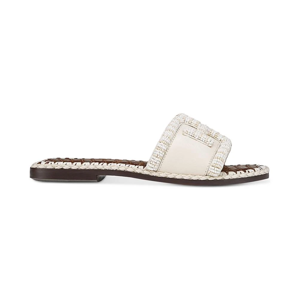 商品Sam Edelman|Women's Fitz Beaded Slide Flat Sandals,价格¥638,第2张图片详细描述