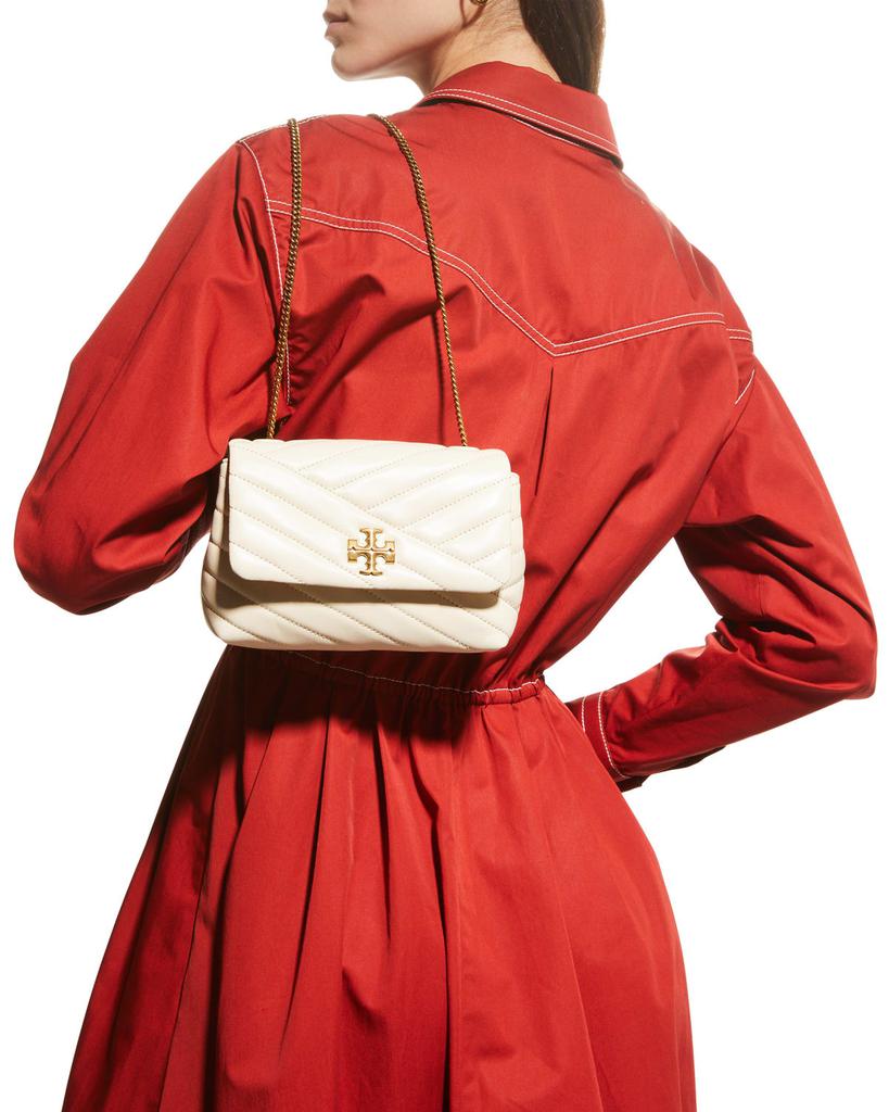 Kira Mini Chevron-Quilted Shoulder Bag商品第4张图片规格展示